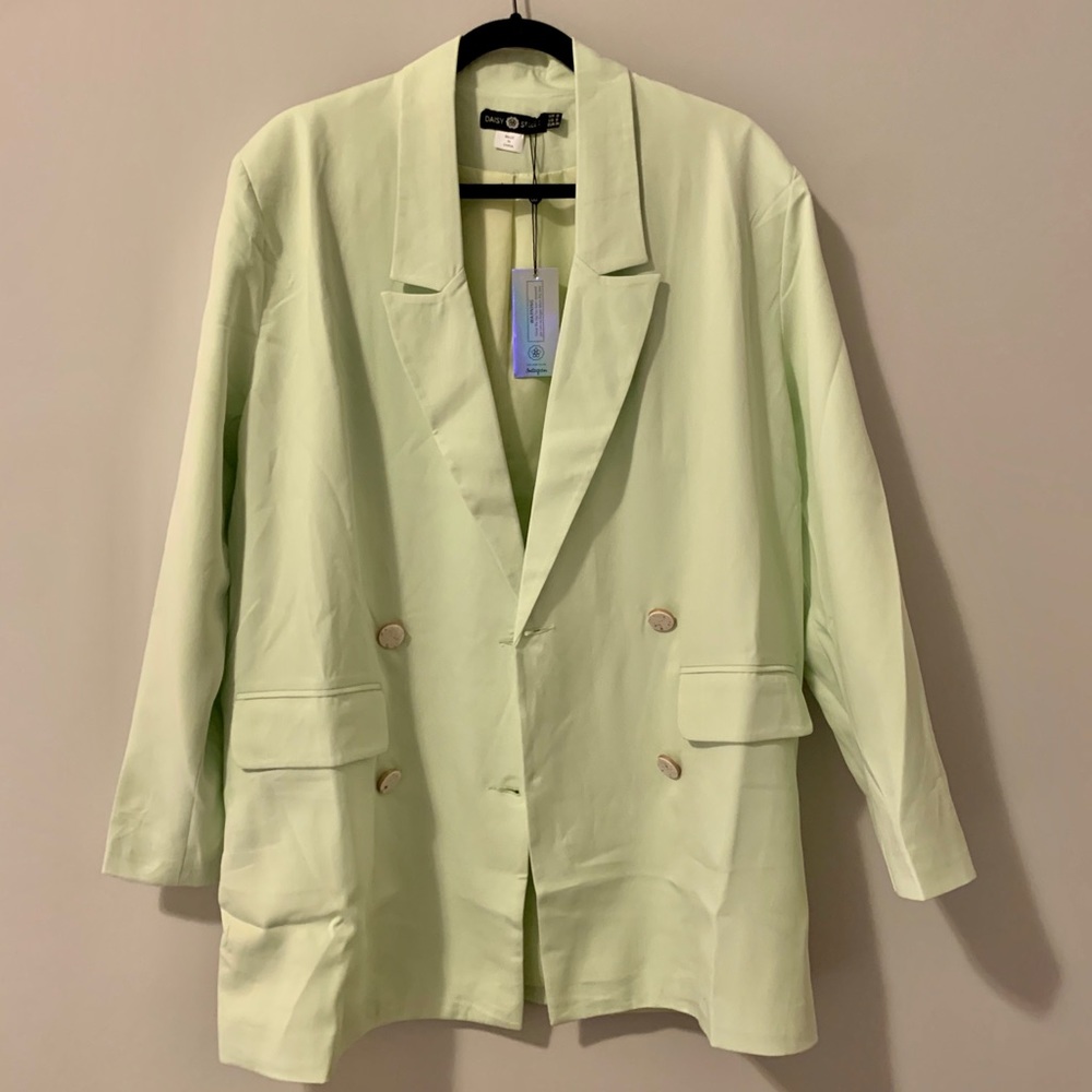 Nasty Gal Green Blazer